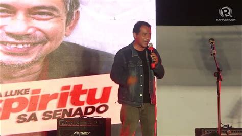 luke espiritu|FULL SPEECH: Luke Espiritu at De Guzman.